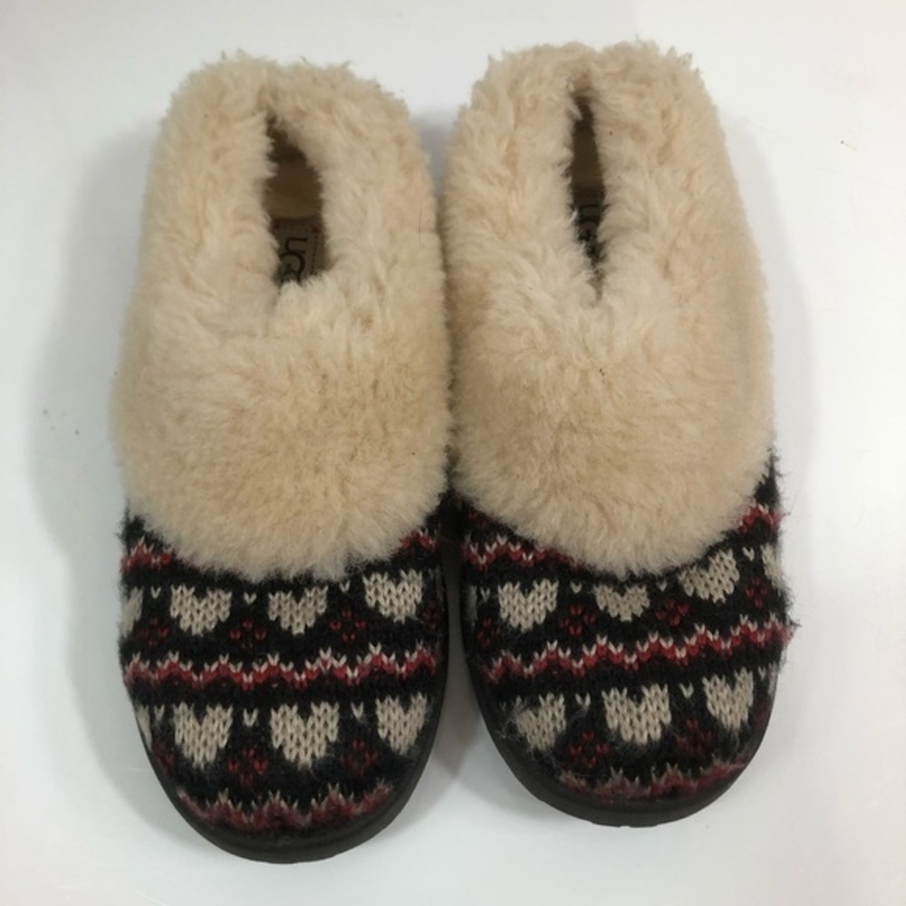 𝅺Australia heart UGG slippers, EUC